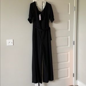 Black jumpsuit